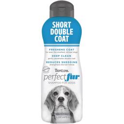 TropiClean Perfect Fur Short Double Coat Shampoo